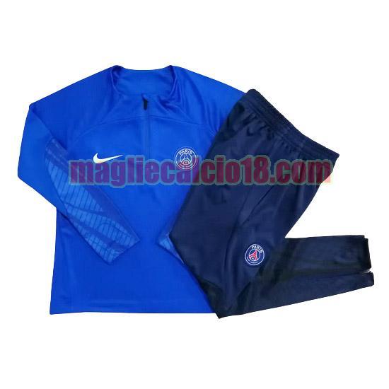 tute calcio paris saint germain 2023-2024 bambino blu20231060 a poco prezzo