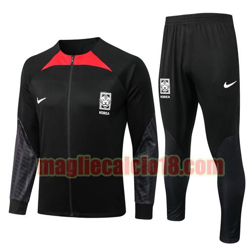 veste + pantalon corea 2022-2023 training bianco