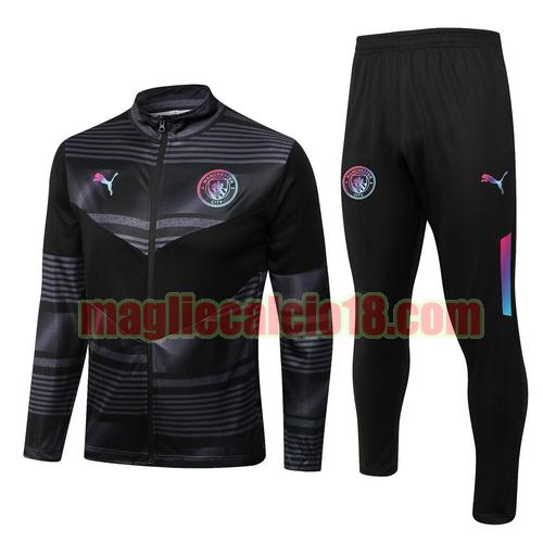 veste + pantalon manchester city 2022-2023 training nero