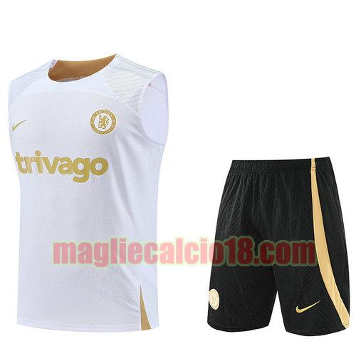 vests calcio chelsea 2023 completo bianco a poco prezzo